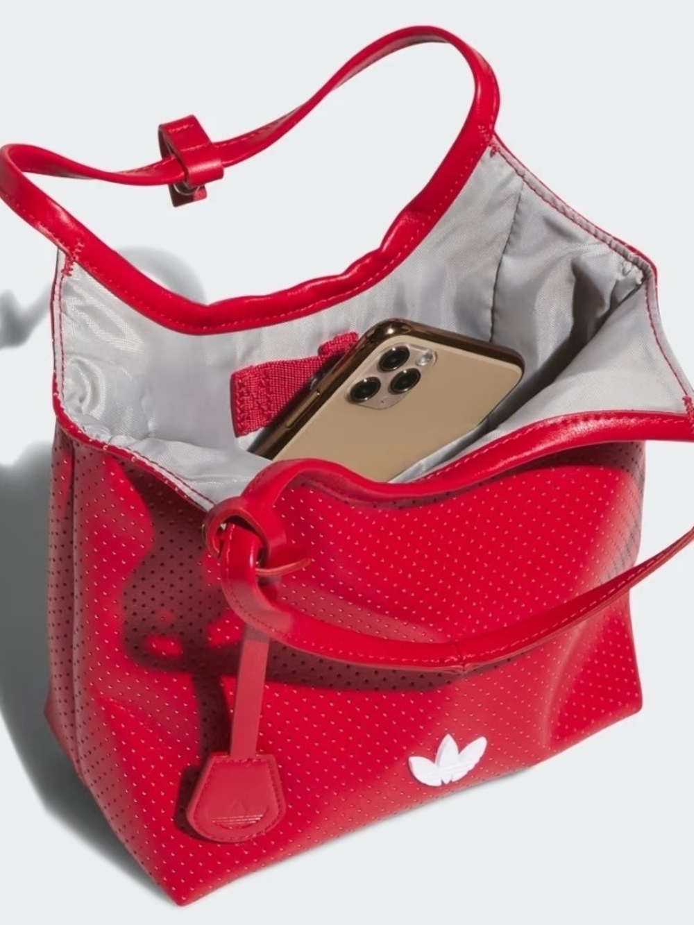 adidas Originals Women's Mini Tote Perforated Bag - Picture 6 of 9